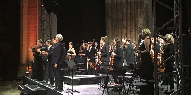 La soirée d'ouverture des Journées Lyriques de Chartres sponsorisé par la Caisse d'Epargne Loire Centre