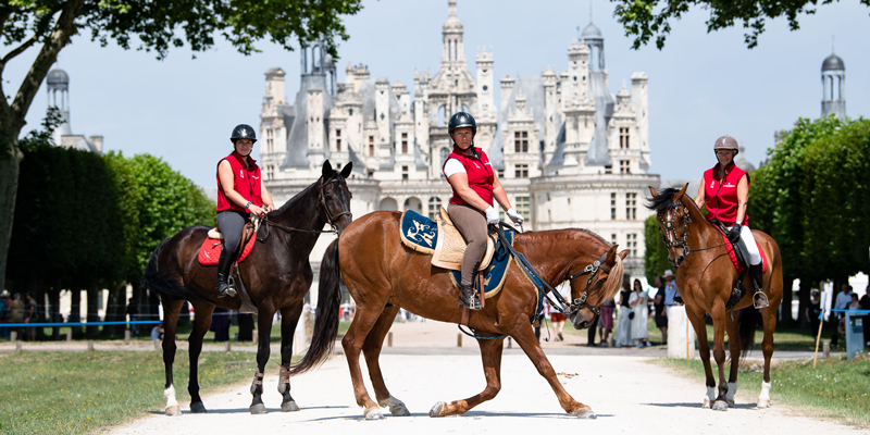 Les cavalières de la CELC 