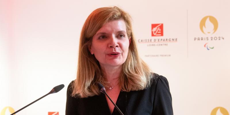 Elise Paquet, membre du Directoire de la Caisse d'Epargne Loire-Centre