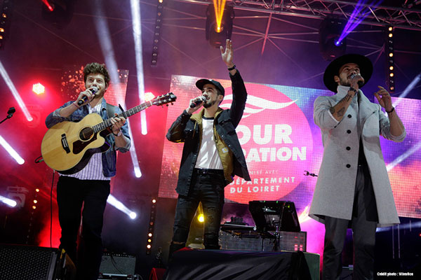 Arcadian au Tour Vibration à Orléans sponsorisé par la Caisse d'Epargne Loire-Centre