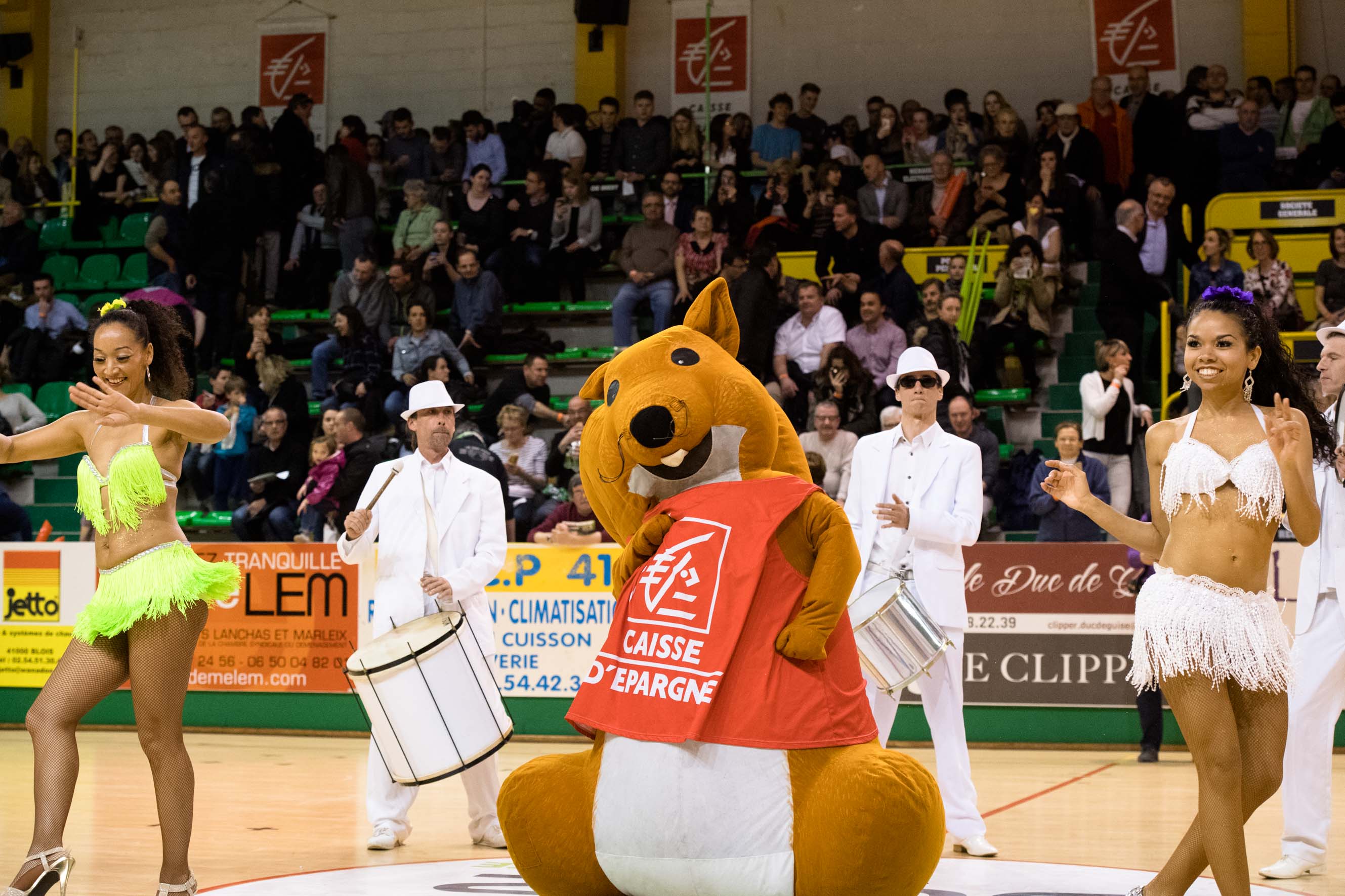 Mascotte Caisse d'Épargne Loire-Centre